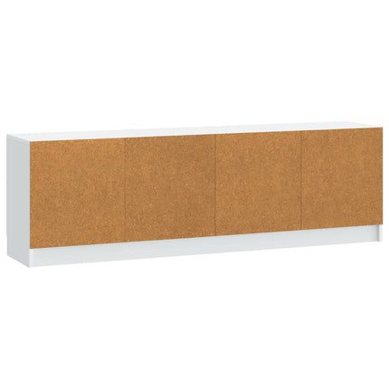 TV-skåp Vit 150 x 31 x 47 cm Konstruerat trä