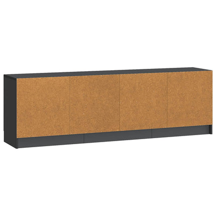 TV-skåp Svart 150 x 31 x 47 cm Konstruerat trä
