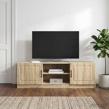 TV-skåp Sonoma-ek 150 x 31 x 47 cm Konstruerat trä