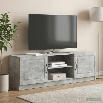 TV-skåp Betonggrå 150 x 31 x 47 cm Konstruerat trä