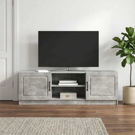 TV-skåp Betonggrå 150 x 31 x 47 cm Konstruerat trä