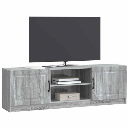 TV-skåp Grå sonoma-ek 150 x 31 x 47 cm Konstruerat trä