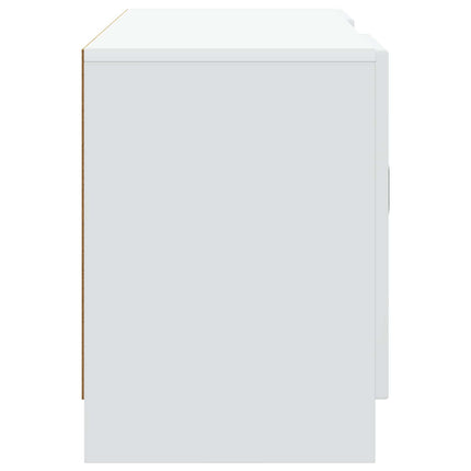 TV-skåp Vit 102 x 34,5 x 47 cm Konstruerat trä