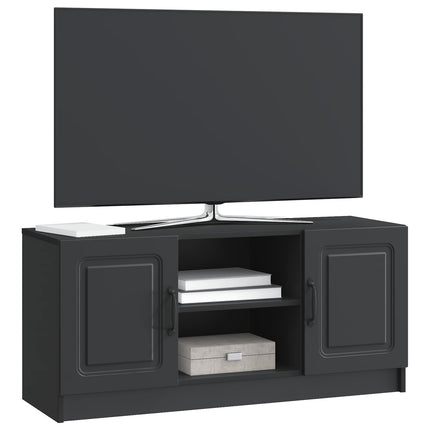TV-skåp Svart 102 x 34,5 x 47 cm Konstruerat trä