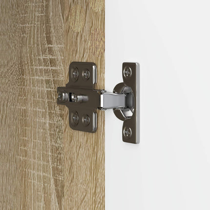 TV-skåp Sonoma-ek 102 x 34,5 x 47 cm Konstruerat trä
