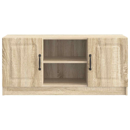 TV-skåp Sonoma-ek 102 x 34,5 x 47 cm Konstruerat trä