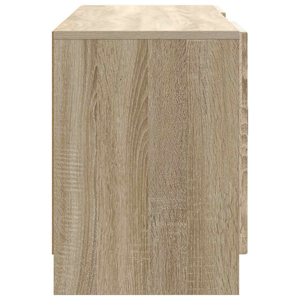 TV-skåp Sonoma-ek 102 x 34,5 x 47 cm Konstruerat trä