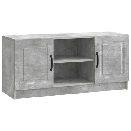 TV-skåp Betonggrå 102 x 34,5 x 47 cm Konstruerat trä