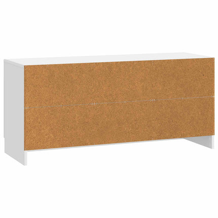 TV-skåp Vit högglans 102 x 34,5 x 47 cm Konstruerat trä