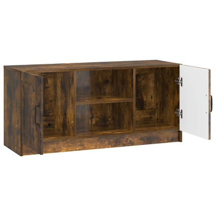 TV-skåp Rökt ek 102 x 34,5 x 47 cm Konstruerat trä