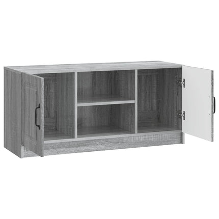 TV-skåp Grå sonoma-ek 102 x 34,5 x 47 cm Konstruerat trä