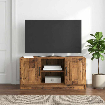 TV-skåp Gammalt trä 102 x 34,5 x 47 cm Konstruerat trä