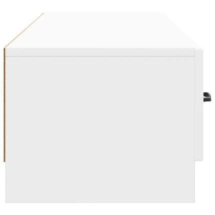 TV-skåp Vit högglans 147 x 34,5 x 27 cm Konstruerat trä