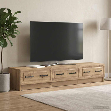 TV-skåp 147 x 34,5 x 27 cm Artisan-ek Konstruerat trä