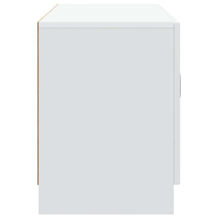 TV-skåp Vit 99 x 34,5 x 47 cm Konstruerat trä