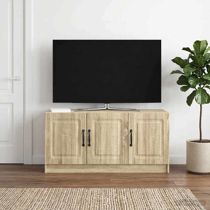 TV-skåp Sonoma-ek 99 x 34,5 x 47 cm Konstruerat trä