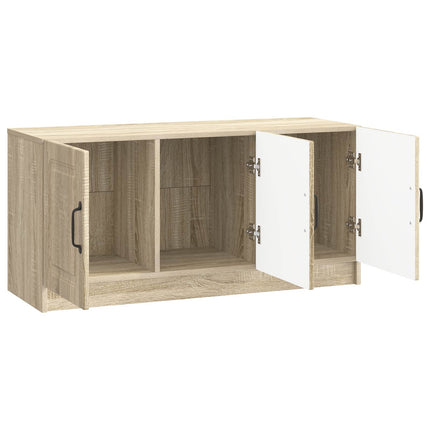 TV-skåp Sonoma-ek 99 x 34,5 x 47 cm Konstruerat trä