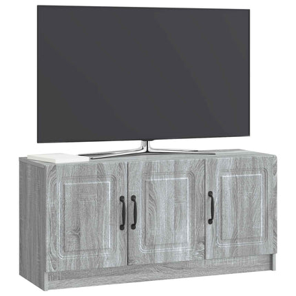 TV-skåp Grå sonoma-ek 99 x 34,5 x 47 cm Konstruerat trä