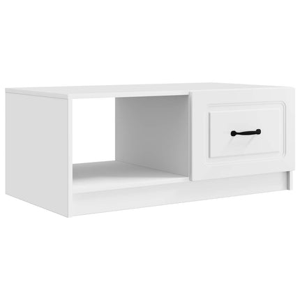 Kaffeebord Vit 90 x 50 x 37 cm Konstruerat trä