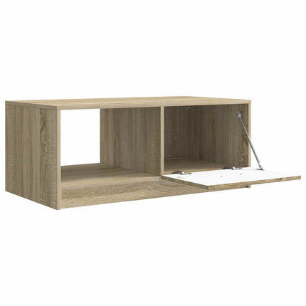 Kaffeebord Sonoma-ek 90 x 50 x 37 cm Konstruerat trä