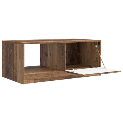 Kaffeebord Gammalt trä 90 x 50 x 37 cm Konstruerat trä