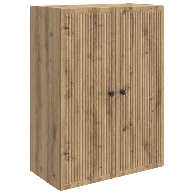 Väggmonterat skåp 66 x 34,5 x 90 cm Konstruerat trä Artisan-ek