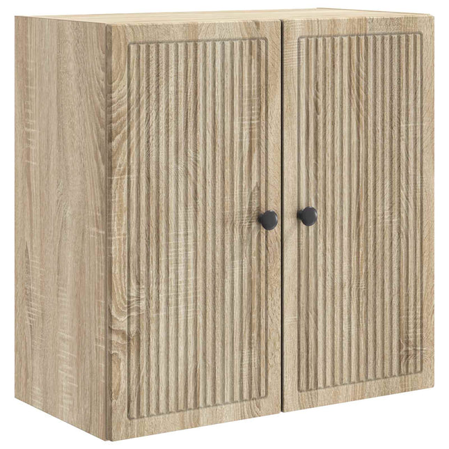 Väggmonterat skåp Sonoma-ek 59 x 31 x 60 cm Konstruerat trä