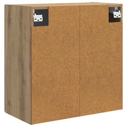 Väggmonterat skåp Artisan-ek 59 x 31 x 60 cm Konstruerat trä