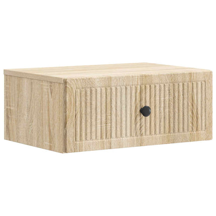 Nattduksbord 2 pcs Sonoma-ek 49 x 34,5 x 20 cm Konstruerat trä