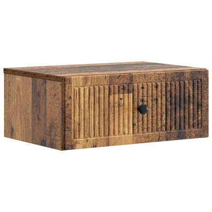 Nattduksbord Gammalt trä 49 x 34,5 x 20 cm Konstruerat trä