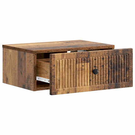 Nattduksbord Gammalt trä 49 x 34,5 x 20 cm Konstruerat trä