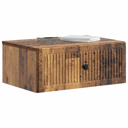 Nattduksbord Gammalt trä 49 x 34,5 x 20 cm Konstruerat trä