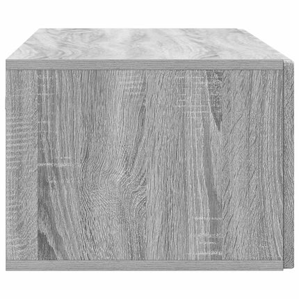 Väggmonterad TV-bänk Väggmonterad Grå sonoma-ek 98 x 41 x 30 cm