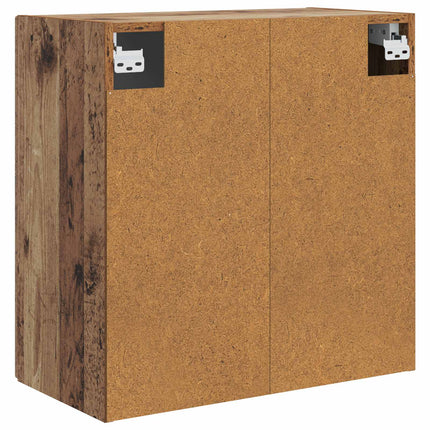 Väggmonterat skåp Gammalt trä 59 x 31 x 60 cm Konstruerat trä