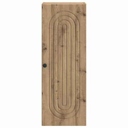 Väggmonterat skåp Artisan-ek 33 x 34,5 x 90 cm Konstruerat trä