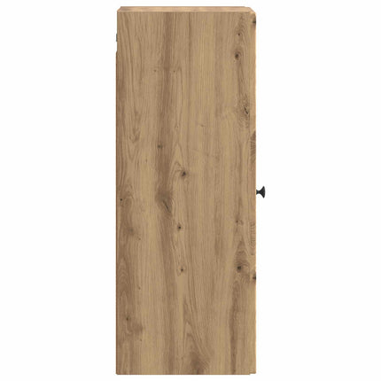 Väggmonterat skåp Artisan-ek 33 x 34,5 x 90 cm Konstruerat trä