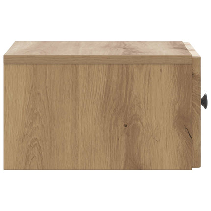 Väggmonterat Sängbord 2 pcs Artisan-ek 33 x 34,5 x 20 cm