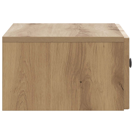 Väggmonterat Sängbord 2 pcs Artisan-ek 49 x 34,5 x 20 cm