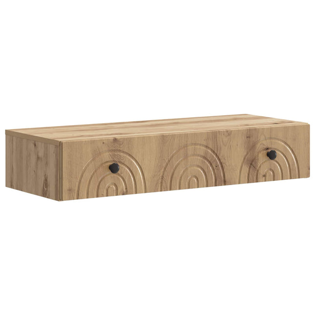 Väggmonterad sidobord 87,5 x 34,5 x 17 cm Konstruerat trä