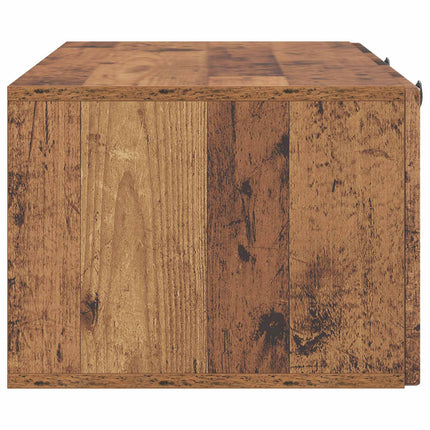 Väggmonterad TV-bänk Väggmonterad Gammalt trä 99 x 41 x 30 cm