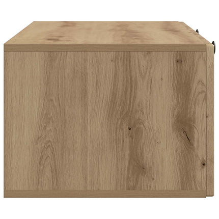 Väggmonterad TV-bänk Artisan-ek 99 x 41 x 30 cm Konstruerat trä