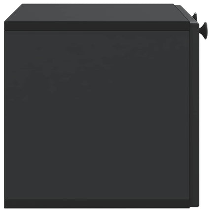 Väggmonterad TV-bänk Svart 59,5 x 31 x 30 cm Konstruerat trä