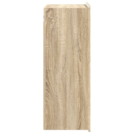 Väggmonterat skåp Sonoma-ek 66 x 34,5 x 92 cm Konstruerat trä