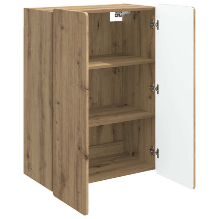 Väggmonterat skåp Artisan-ek 66 x 34,5 x 92 cm Konstruerat trä