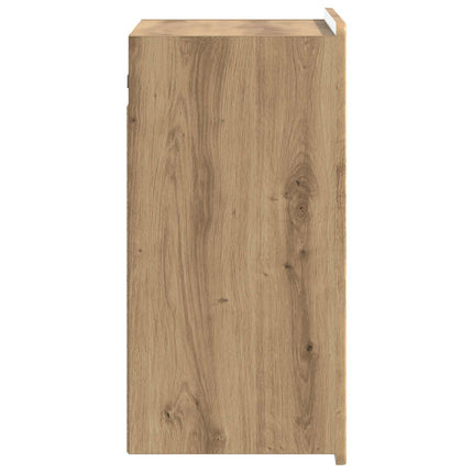 Väggmonterat skåp Artisan-ek 59 x 31 x 64 cm Konstruerat trä