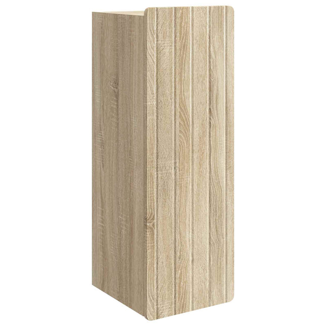 Väggmonterat skåp Sonoma-ek 33 x 34,5 x 94 cm Konstruerat trä