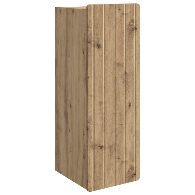 Väggmonterat skåp 33 x 34,5 x 94 cm Konstruerat trä Artisan-ek