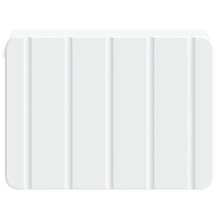 Väggmonterat Sängbord med låda 2 pcs Vit 33 x 34,5 x 24 cm