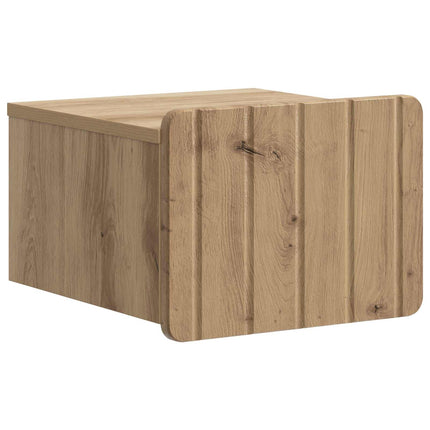 Väggmonterat Sängbord Artisan-ek 33 x 34,5 x 24 cm