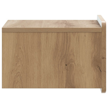Väggmonterat Sängbord 2 pcs Artisan-ek 33 x 34,5 x 24 cm